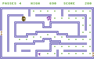 Hungry Horace screenshot 4 for Commodore 64